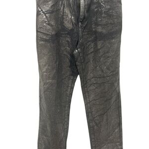 Shimmering Black Pants